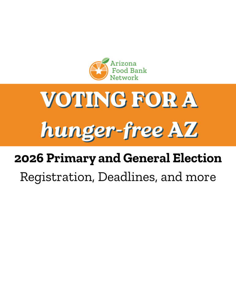 Voting for a Hunger Free AZ